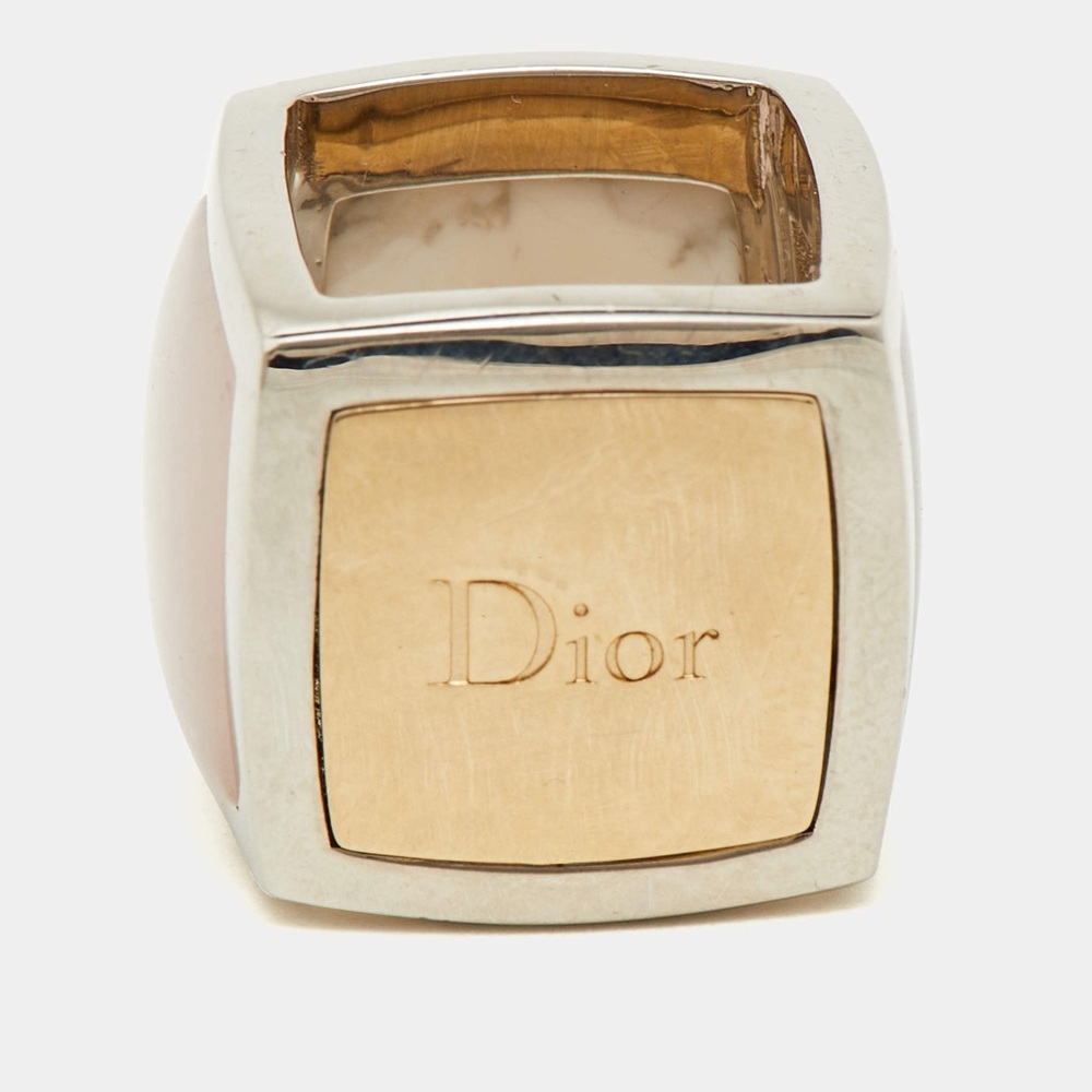 Beautiful, Christian Dior square ring size 7.25